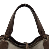 セリーヌ CELINE トートバッグ ベージュ キャンバス/レザー レディース ショルダーバッグ