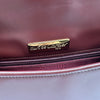 カルティエ Cartier マストライン ショルダーバッグ ボルドー ゴールド金具 レザー レディース ショルダーバッグ
