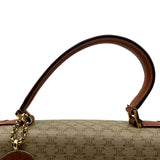 セリーヌ CELINE トップハンドルバッグ ベージュ PVC レディース ショルダーバッグ