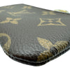 ルイ・ヴィトン LOUIS VUITTON ポシェット・クレ M62650 ブラウン モノグラム/レザー レディース コインケース