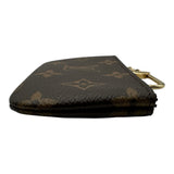 ルイ・ヴィトン LOUIS VUITTON ポシェット・クレ M62650 ブラウン モノグラム/レザー レディース コインケース