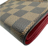 ルイ・ヴィトン LOUIS VUITTON ポルトフォイユ・コアラ N60005 ブラウン ダミエ/レザー レディース 三つ折り財布