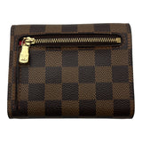 ルイ・ヴィトン LOUIS VUITTON ポルトフォイユ・コアラ N60005 ブラウン ダミエ/レザー レディース 三つ折り財布