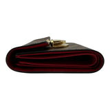 ルイ・ヴィトン LOUIS VUITTON ポルトフォイユ・コアラ N60005 ブラウン ダミエ/レザー レディース 三つ折り財布