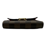 ルイ・ヴィトン LOUIS VUITTON ポルトフォイユ・コアラ N60005 ブラウン ダミエ/レザー レディース 三つ折り財布