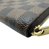 ルイ・ヴィトン LOUIS VUITTON ジッピー・コインパース N63070 ブラウン ダミエ/レザー レディース コインケース