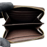ルイ・ヴィトン LOUIS VUITTON ジッピー・コインパース N63070 ブラウン ダミエ/レザー レディース コインケース