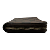 ルイ・ヴィトン LOUIS VUITTON ジッピー・コインパース N63070 ブラウン ダミエ/レザー レディース コインケース