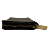 ルイ・ヴィトン LOUIS VUITTON ジッピー・コインパース N63070 ブラウン ダミエ/レザー レディース コインケース