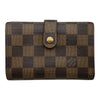 ルイ・ヴィトン LOUIS VUITTON ポルトフォイユ・ヴィエノワ N61674 ブラウン ダミエ/レザー レディース 二つ折り財布