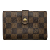 ルイ・ヴィトン LOUIS VUITTON ポルトフォイユ・ヴィエノワ N61674 ブラウン ダミエ/レザー レディース 二つ折り財布