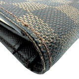 ルイ・ヴィトン LOUIS VUITTON ポルトフォイユ・ヴィエノワ N61674 ブラウン ダミエ/レザー レディース 二つ折り財布