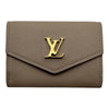 ルイ・ヴィトン LOUIS VUITTON ポルトフォイユ・ロックミニ M69340 グレージュ カーフスキン レディース 三つ折り財布