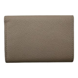 ルイ・ヴィトン LOUIS VUITTON ポルトフォイユ・ロックミニ M69340 グレージュ カーフスキン レディース 三つ折り財布