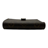 ルイ・ヴィトン LOUIS VUITTON ポルトモネ・ヴィエノワ M61663 ブラウン モノグラム/レザー レディース 二つ折り財布