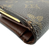 ルイ・ヴィトン LOUIS VUITTON ポルトモネ・ヴィエノワ M61663 ブラウン モノグラム/レザー レディース 二つ折り財布