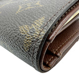 ルイ・ヴィトン LOUIS VUITTON ポルトモネ・ヴィエノワ M61663 ブラウン モノグラム/レザー レディース 二つ折り財布