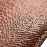 ルイ・ヴィトン LOUIS VUITTON ポルトモネ・ヴィエノワ M61663 ブラウン モノグラム/レザー レディース 二つ折り財布
