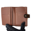 ルイ・ヴィトン LOUIS VUITTON ポルトモネ・ヴィエノワ M61663 ブラウン モノグラム/レザー レディース 二つ折り財布