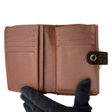 ルイ・ヴィトン LOUIS VUITTON ポルトモネ・ヴィエノワ M61663 ブラウン モノグラム/レザー レディース 二つ折り財布