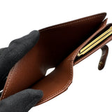 ルイ・ヴィトン LOUIS VUITTON ポルトモネ・ヴィエノワ M61663 ブラウン モノグラム/レザー レディース 二つ折り財布