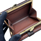 ルイ・ヴィトン LOUIS VUITTON ポルトモネ・ヴィエノワ M61663 ブラウン モノグラム/レザー レディース 二つ折り財布