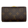 ルイ・ヴィトン LOUIS VUITTON ポルトモネ・ヴィエノワ M61663 ブラウン モノグラム/レザー レディース 二つ折り財布