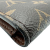 ルイ・ヴィトン LOUIS VUITTON ポルトフォイユ・ヴィクトリーヌ M62472 ブラウン モノグラム/レザー レディース 三つ折り財布