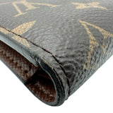 ルイ・ヴィトン LOUIS VUITTON ポルトフォイユ・ヴィクトリーヌ M62472 ブラウン モノグラム/レザー レディース 三つ折り財布
