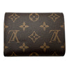 ルイ・ヴィトン LOUIS VUITTON ポルトフォイユ・ヴィクトリーヌ M62472 ブラウン モノグラム/レザー レディース 三つ折り財布