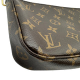 ルイ・ヴィトン LOUIS VUITTON ポシェット・アクセソワール M40712 ブラウン モノグラムキャンバス/レザー レディース ハンドバッグ