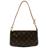 ルイ・ヴィトン LOUIS VUITTON ポシェット・アクセソワール M40712 ブラウン モノグラムキャンバス/レザー レディース ハンドバッグ