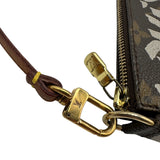 ルイ・ヴィトン LOUIS VUITTON ポシェット・アクセソワール グラフィティ M92192 ブラウン/グレー モノグラムキャンバス/レザー レディース ハンドバッグ