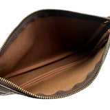 ルイ・ヴィトン LOUIS VUITTON ポシェット・アクセソワール グラフィティ M92192 ブラウン/グレー モノグラムキャンバス/レザー レディース ハンドバッグ