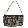 ルイ・ヴィトン LOUIS VUITTON ポシェット・アクセソワール グラフィティ M92192 ブラウン/グレー モノグラムキャンバス/レザー レディース ハンドバッグ