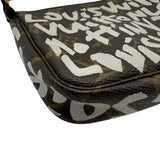 ルイ・ヴィトン LOUIS VUITTON ポシェット・アクセソワール グラフィティ M92192 ブラウン/グレー モノグラムキャンバス/レザー レディース ハンドバッグ