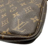 ルイ・ヴィトン LOUIS VUITTON ポシェット・アクセソワール M51980 ブラウン モノグラム/レザー レディース ショルダーバッグ