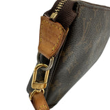 ルイ・ヴィトン LOUIS VUITTON ポシェット・アクセソワール M51980 ブラウン モノグラム/レザー レディース ショルダーバッグ