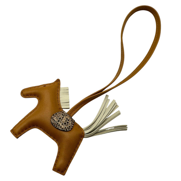 エルメス HERMES ロデオPM タッチ U刻 セサミ/クレ アニョーミロ/リザードナチュラ レディース チャーム エルメス HERMES ロデオPM タッチ U刻 セサミ/クレ アニョーミロ
