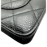シャネル CHANEL マトラッセ チェーンウォレット AP0250 ブラック ゴールド金具 キャビアスキン レディース ショルダーバッグ