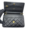 シャネル CHANEL マトラッセ チェーンウォレット AP0250 ブラック ゴールド金具 キャビアスキン レディース ショルダーバッグ