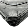 シャネル CHANEL マトラッセ チェーンウォレット AP0250 ブラック ゴールド金具 キャビアスキン レディース ショルダーバッグ