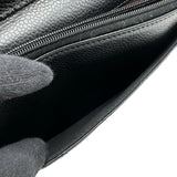 シャネル CHANEL マトラッセ チェーンウォレット AP0250 ブラック ゴールド金具 キャビアスキン レディース ショルダーバッグ