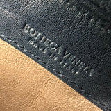 ボッテガ・ヴェネタ BOTTEGA VENETA イントレチャート ロングジップウォレット P01298174Y ネイビー レザー メンズ 長財布
