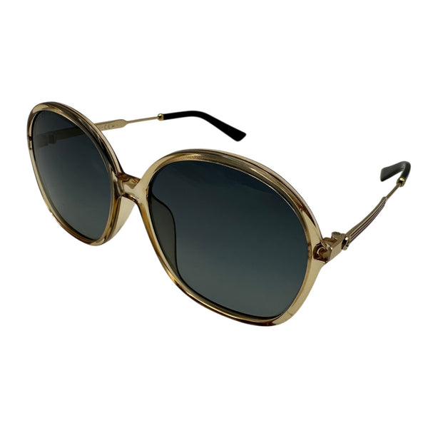 グッチ GUCCI ラウンド サングラス GG3855 グレー/ゴールド プラスチック/メタル メンズ サングラス グッチ GUCCI ラウンド サングラス GG3855 グレー/ゴールド