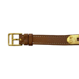 エルメス HERMES ケリーウォッチ KE1.201 ゴールド メッキ クオーツ レディース 腕時計