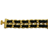 シャネル CHANEL プルミエールM H0001 ブラック メッキ クオーツ レディース 腕時計