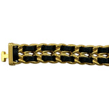シャネル CHANEL プルミエールM H0001 ブラック メッキ クオーツ レディース 腕時計
