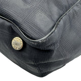 シャネル CHANEL ニュートラベルライントートMM A15991 8番台 ブラック ナイロンジャガード レディース
