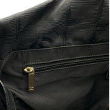 シャネル CHANEL ニュートラベルライントートMM A15991 8番台 ブラック ナイロンジャガード レディース
